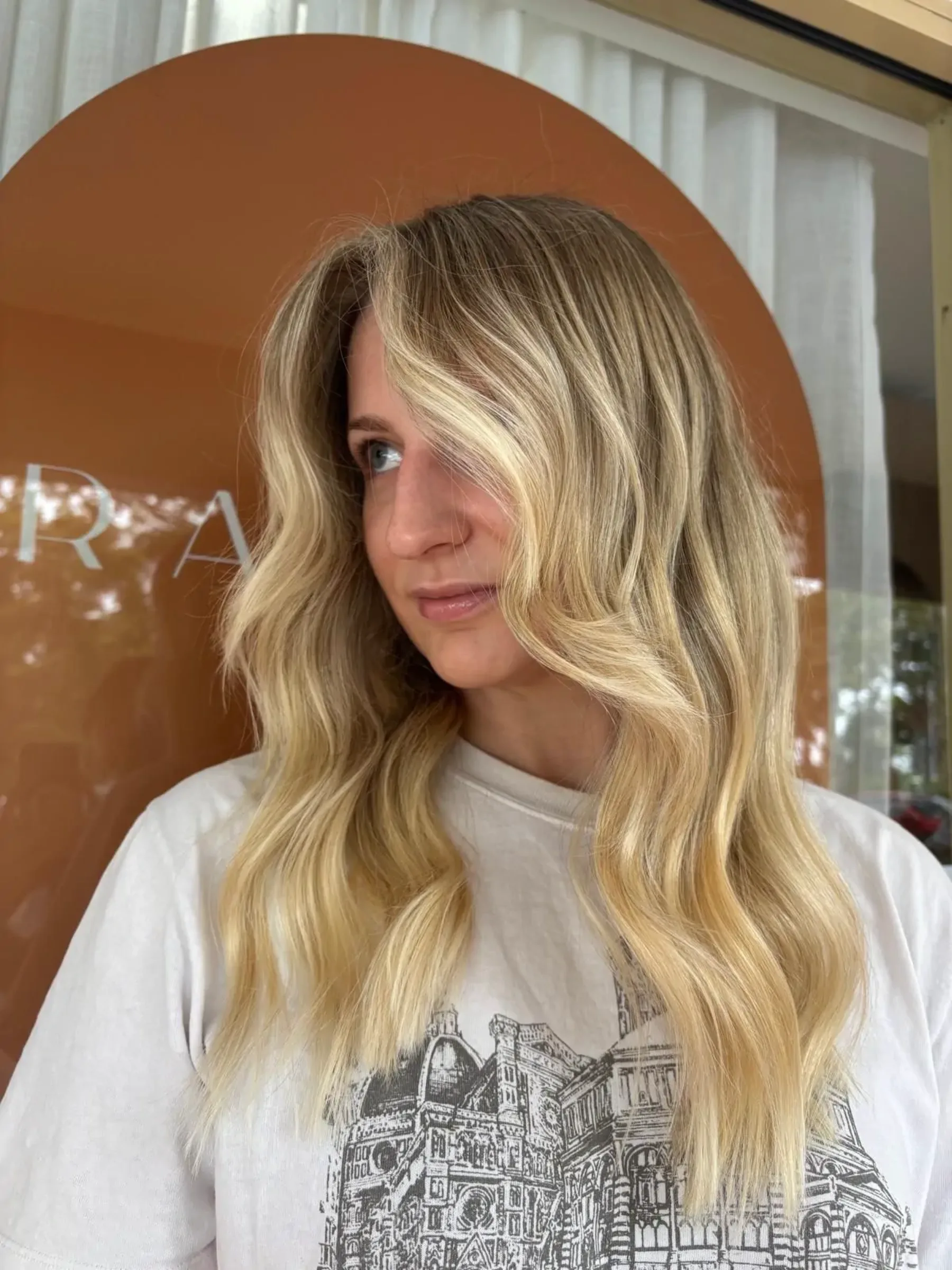 Natural, lived-in hair colour by Radical Hair