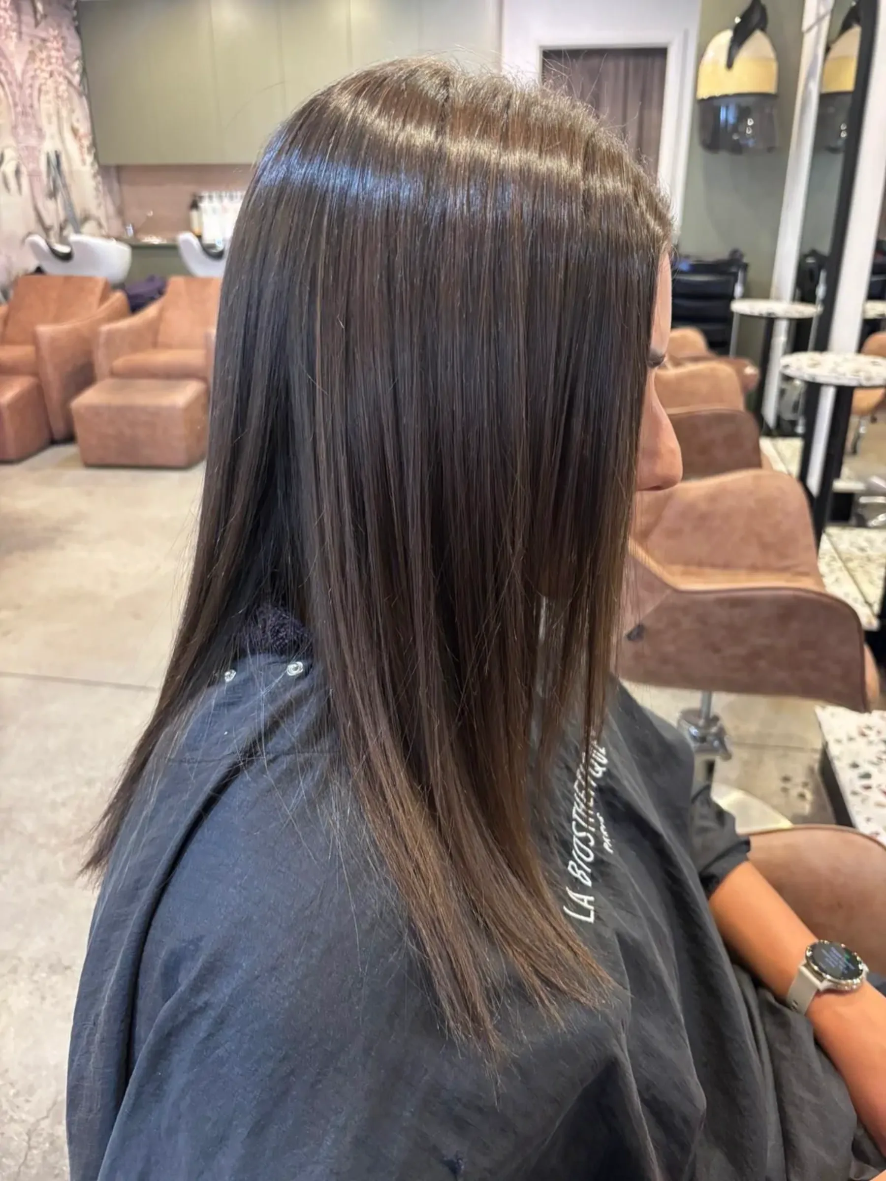 Hair Filler before Great Lengths extensions
